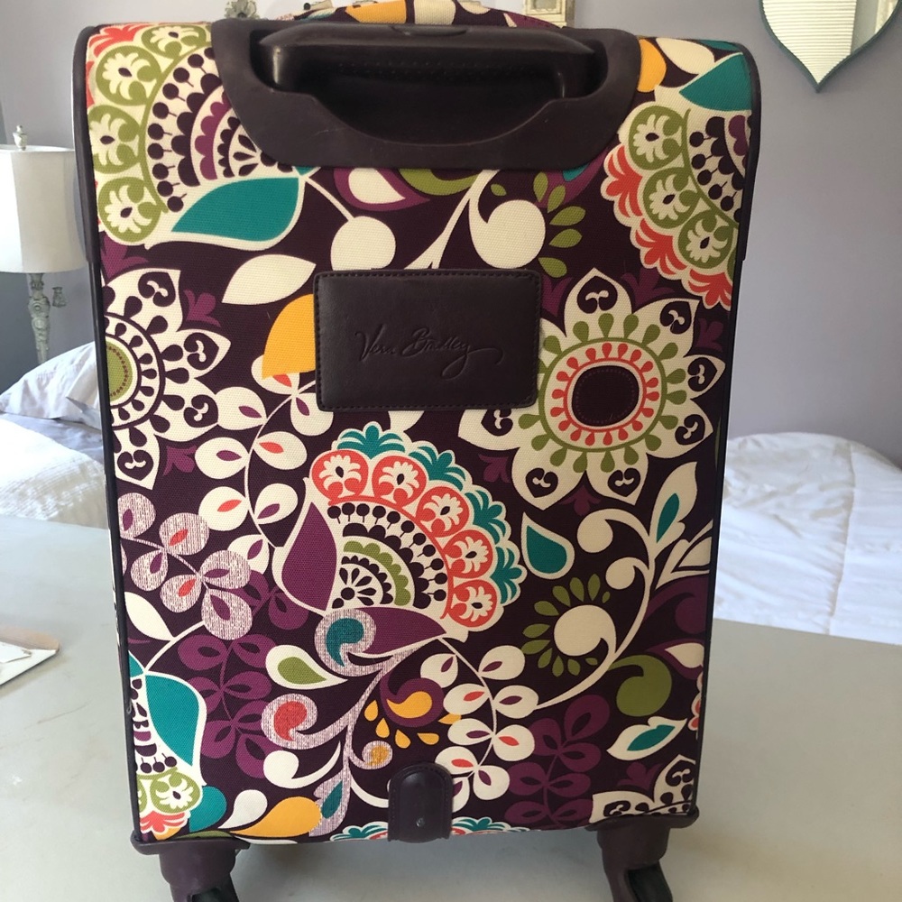 Vera Bradley small rolling suitcase